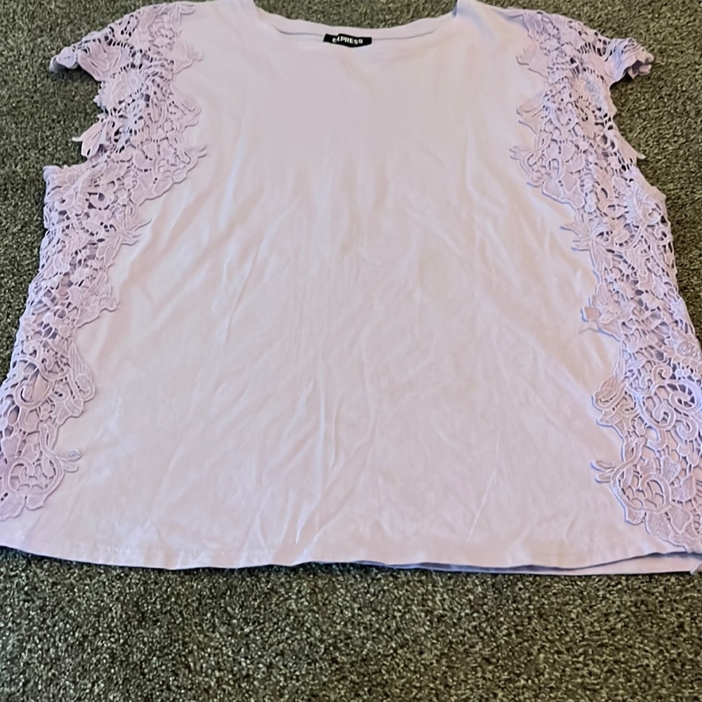 Express lavender top